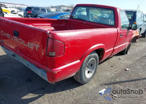 1997 Chevrolet S-10 Fleetside z USA, uszkodzony, nr VIN 1GCCS1448V8152160